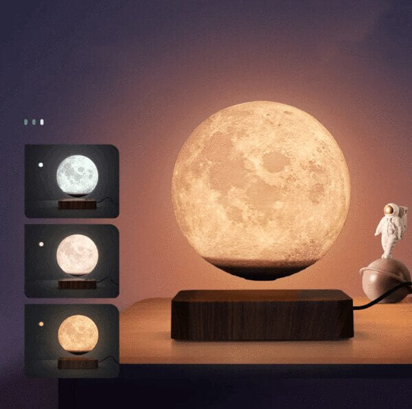 Lampe lune flottante