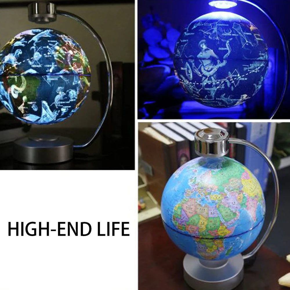 LED Magnetic Day-Night Levitation Globe