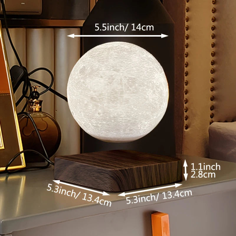 Lampe lune flottante